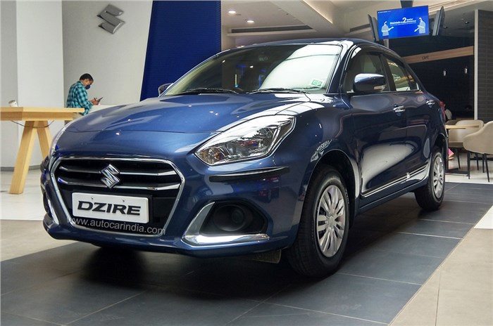 Maruti Suzuki DZire front quarter